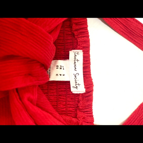 STREETWEAR SOCIETY Bow Crop top - Picture 4 of 4